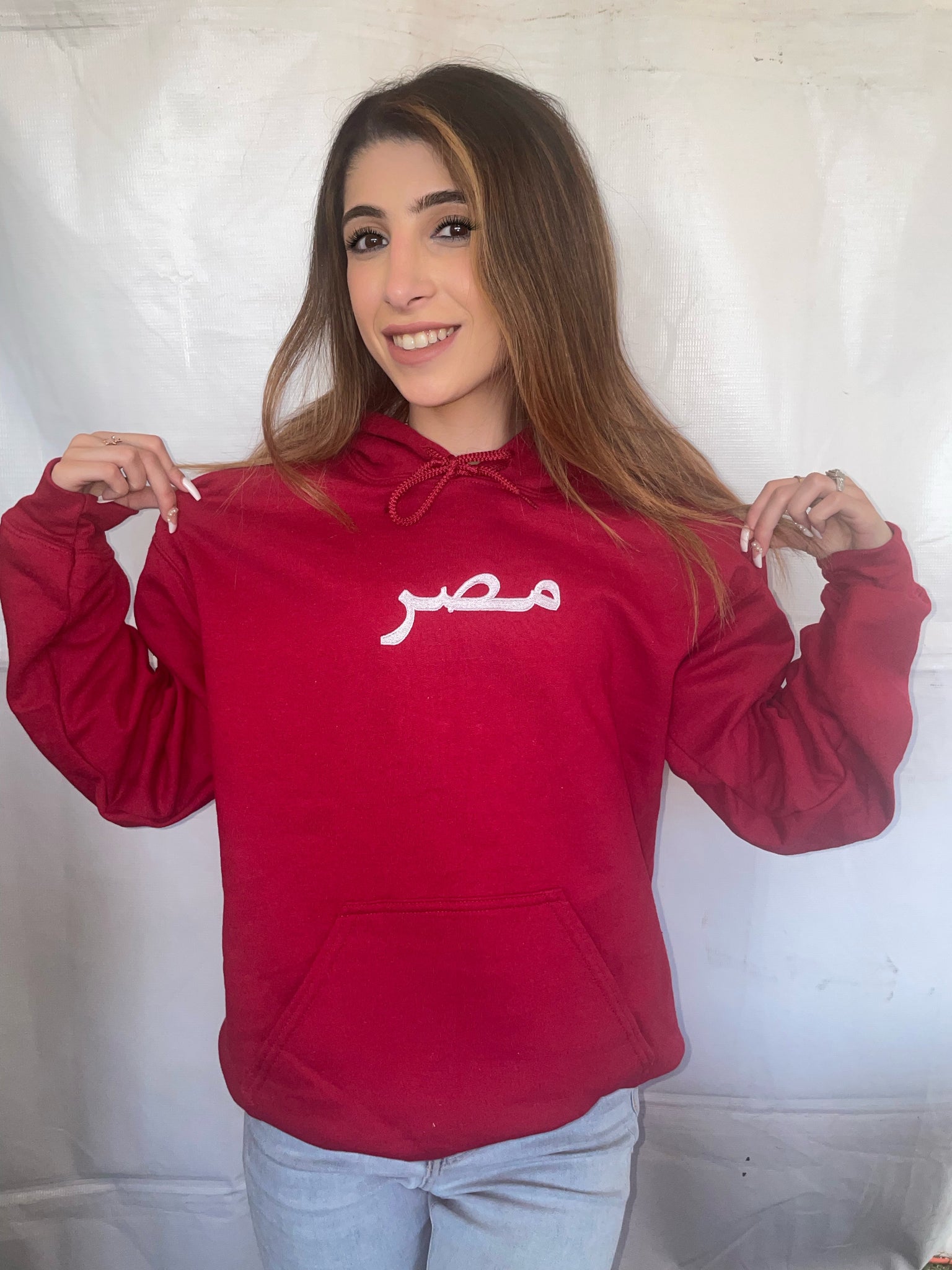 Egypt Embroidered Hoodie
