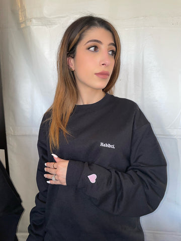 Habibti Embroidered Crewneck